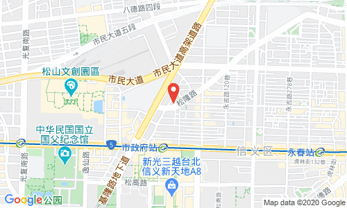 110 台北市信义区松隆路7号1楼